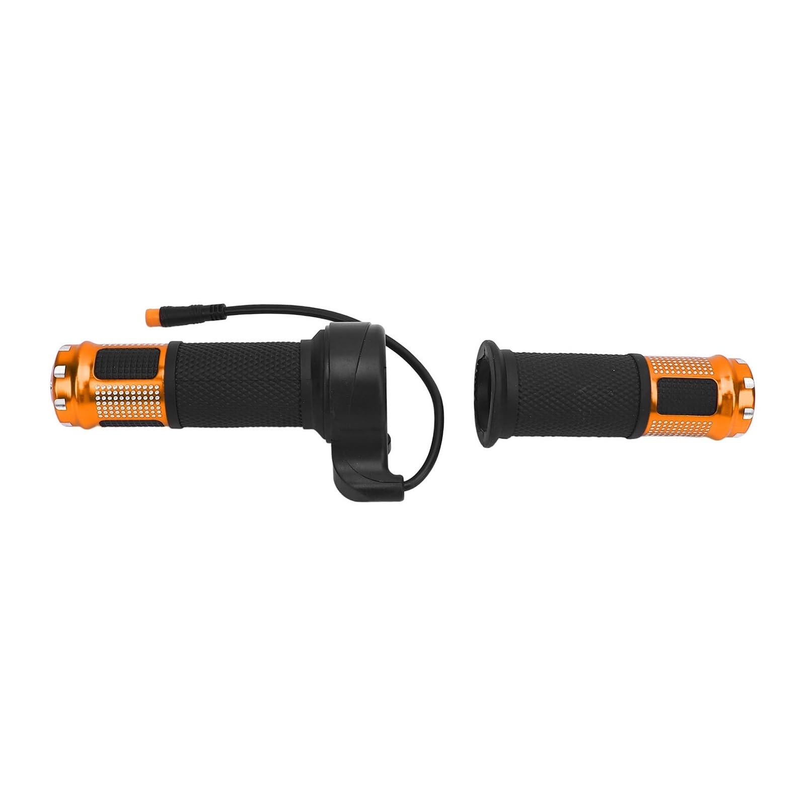 IOLKHFK Electric Scooter Twist Throttle Grip Aluminum Alloy Handlebar Electric Throttle Scooter Grips, Compatible For Smart Gyro Scooters Handle(Golden)