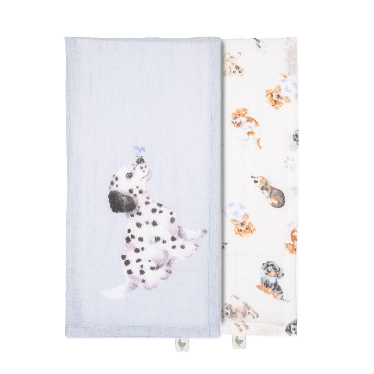 Wrendale Designs - Little Paws' Dog Muslin Gift Set