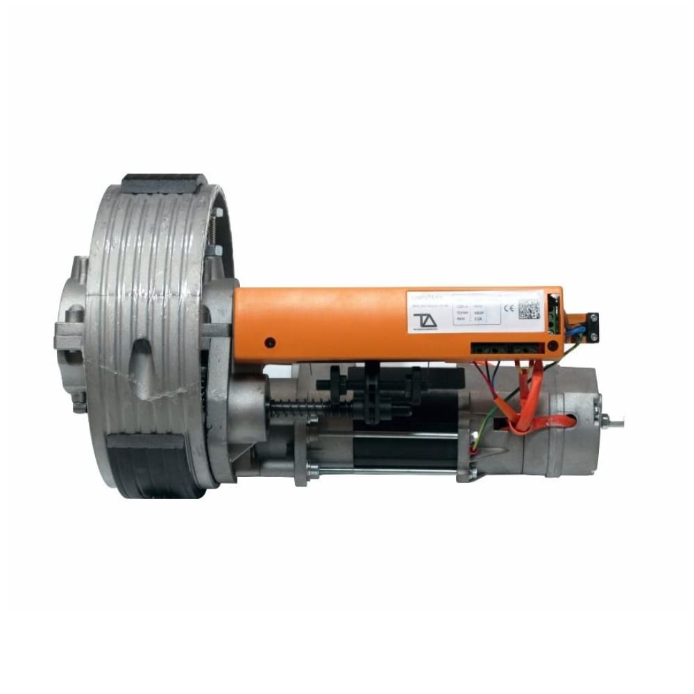Motor central para amortiguadores GPS180, con electrofreno, 230 V, máx. 200 kg, Tecno Automazione MPE18PT