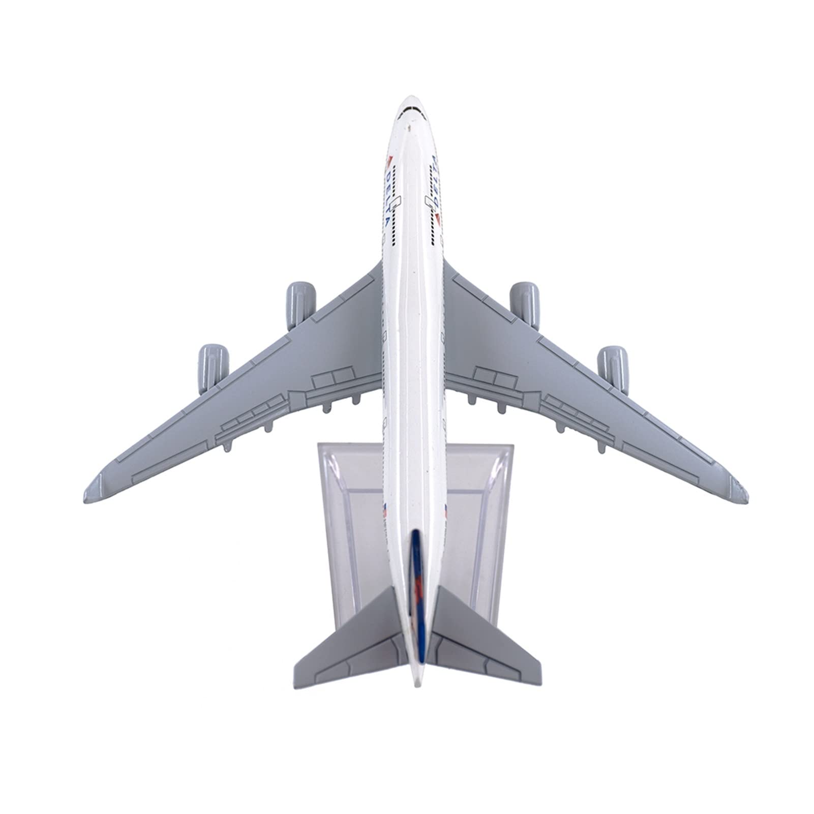 Amazon.co.jp: 1/400デルタ航空ボーイングB74716cmリアルな合金航空機