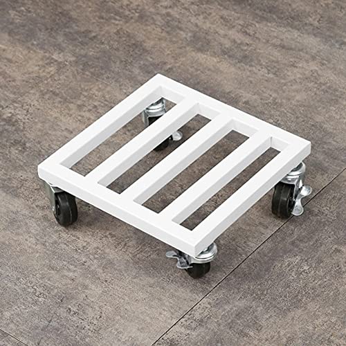 Plataforma rodante resistente de alta capacidad con ruedas de nailon duraderas 3