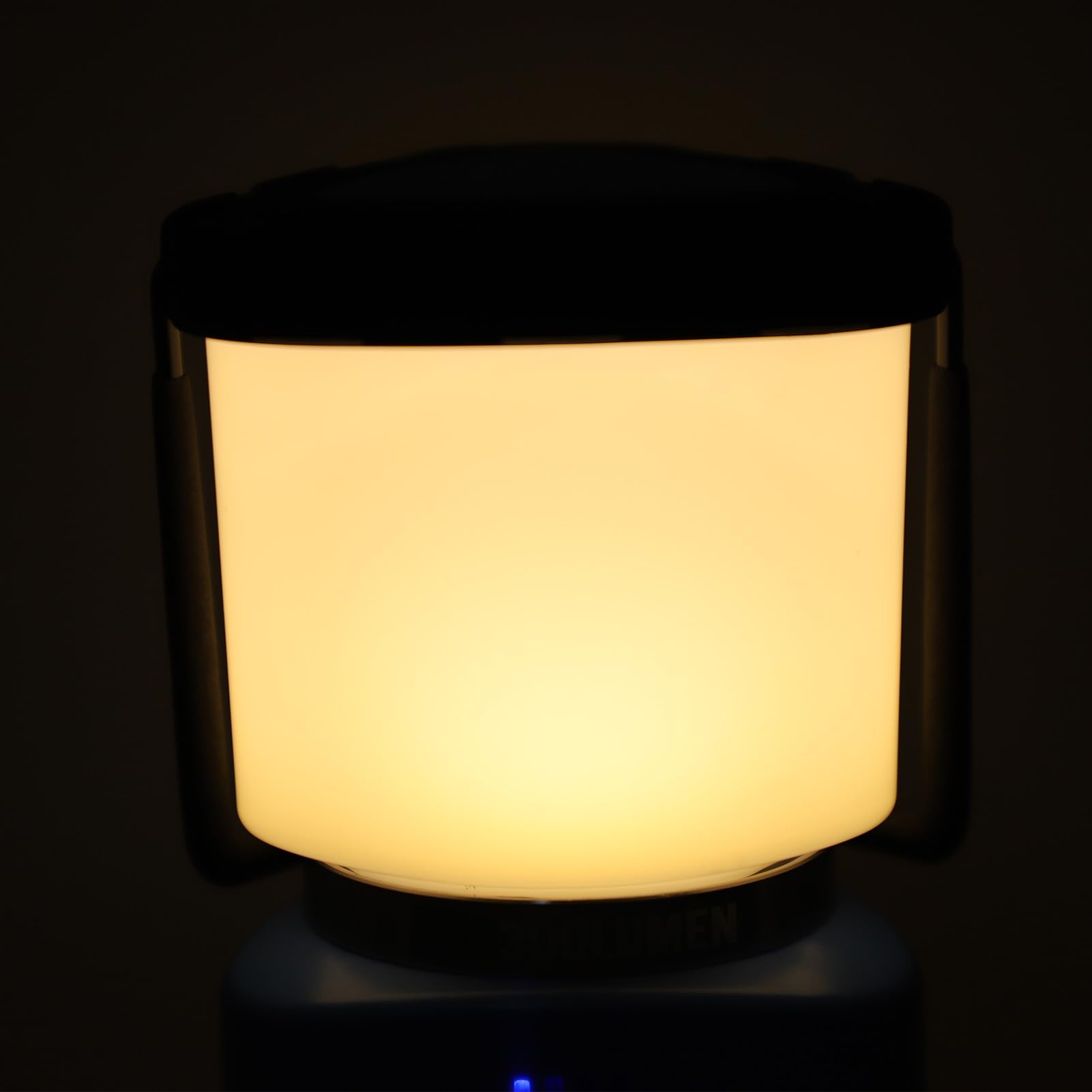 KIMISS Linterna de Camping de 300 Lúmenes, Luz Impermeable IP65 para Tienda de Campaña, Recargable por USB, 3 Modos de Ajuste de Luz, para Cortes de Energía de Emergencia, Camping, (#12)