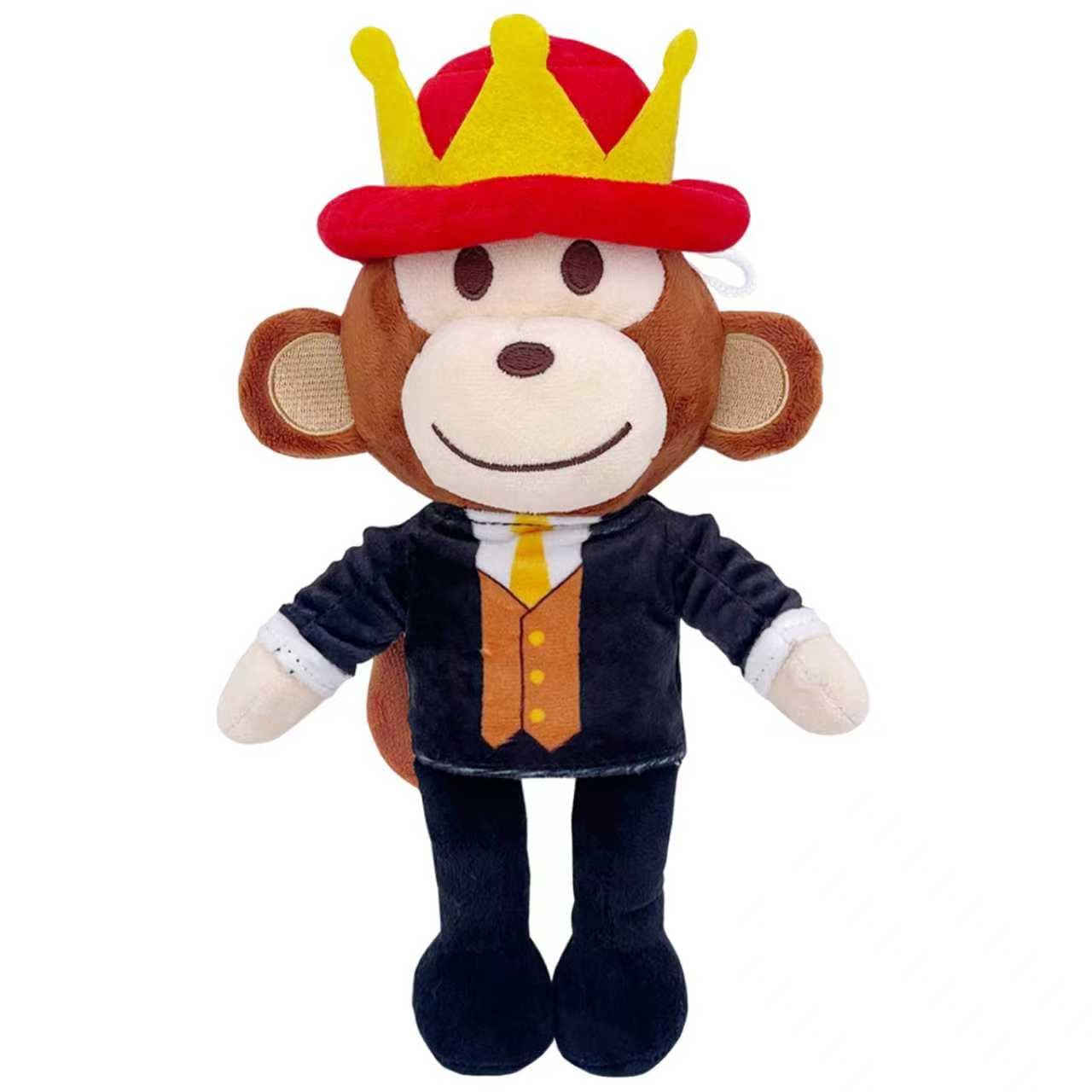 ltalian Steal A Brainrot Plush toys, Adorable Funny Multiple styles are available, 67 toys strawberry elephant for Fans Girls Boys Birthday Christmas & Party Gifts (Dressed monkey) — image 1
