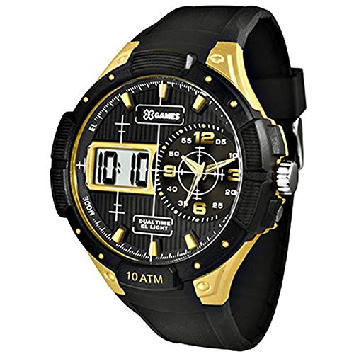 Relogio Masculino X-games Xmppa215 Bxpx Dourado