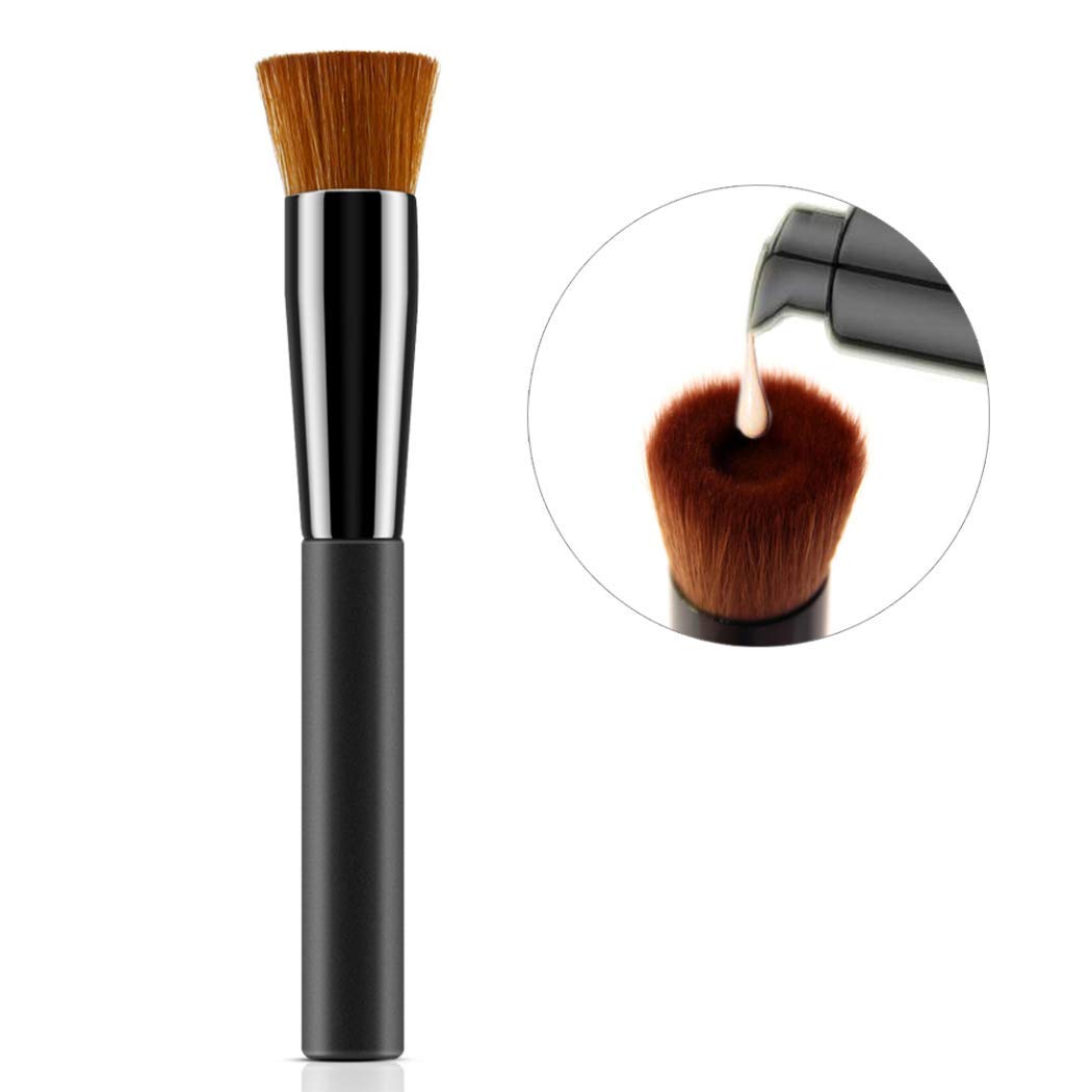 HometuLiquid Foundation Brush Perfect Concave Face Makeup Brush