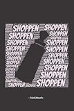  Shoppen: Notizbuch, Notizblock  Kariert, Karierte, Kariertes, Karo-Raster  DIN A5, 120 Seiten  Notizen, Ideen, Gedanken, Erinnerungen, Termine, Planer, Tagebuch, Organisation