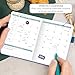 Clever Fox Food Journal Pocket - Daily Food Diary, Meal Planner to Track Calories & Nutrients, Weight Loss Tracker Notebook, 4x5.5” (Mystic Blue)
