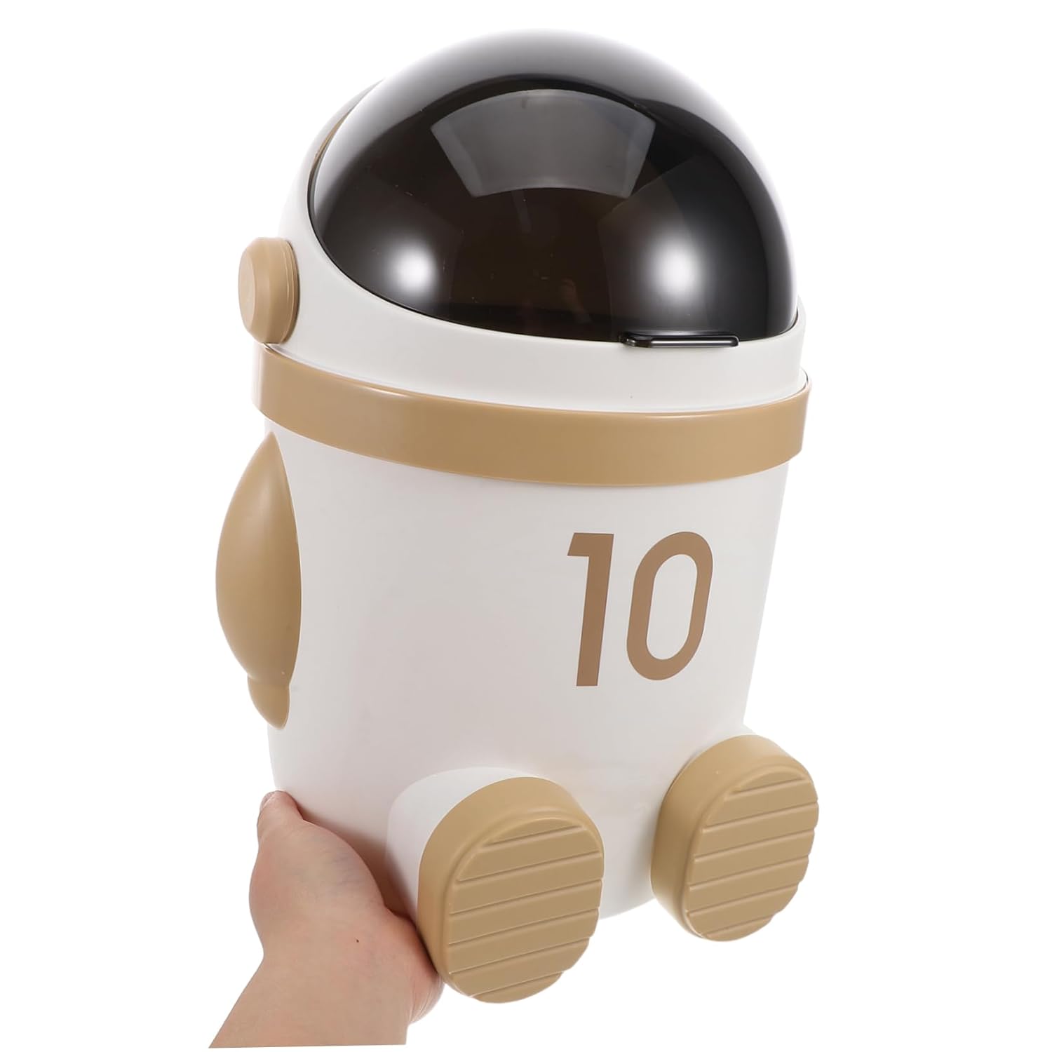 CHILDWEET Cute Car Trash Can Waste Can for SUV Rv Office Desk Lid Easy to Clean Design