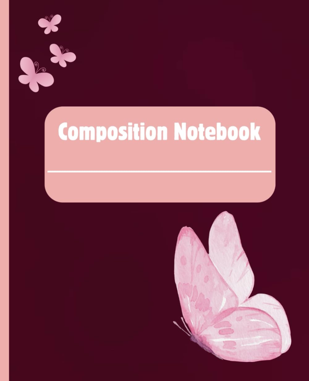 Butterfly Composition Notebook: Butterfly Notebook Journal for Girls | 110 pages