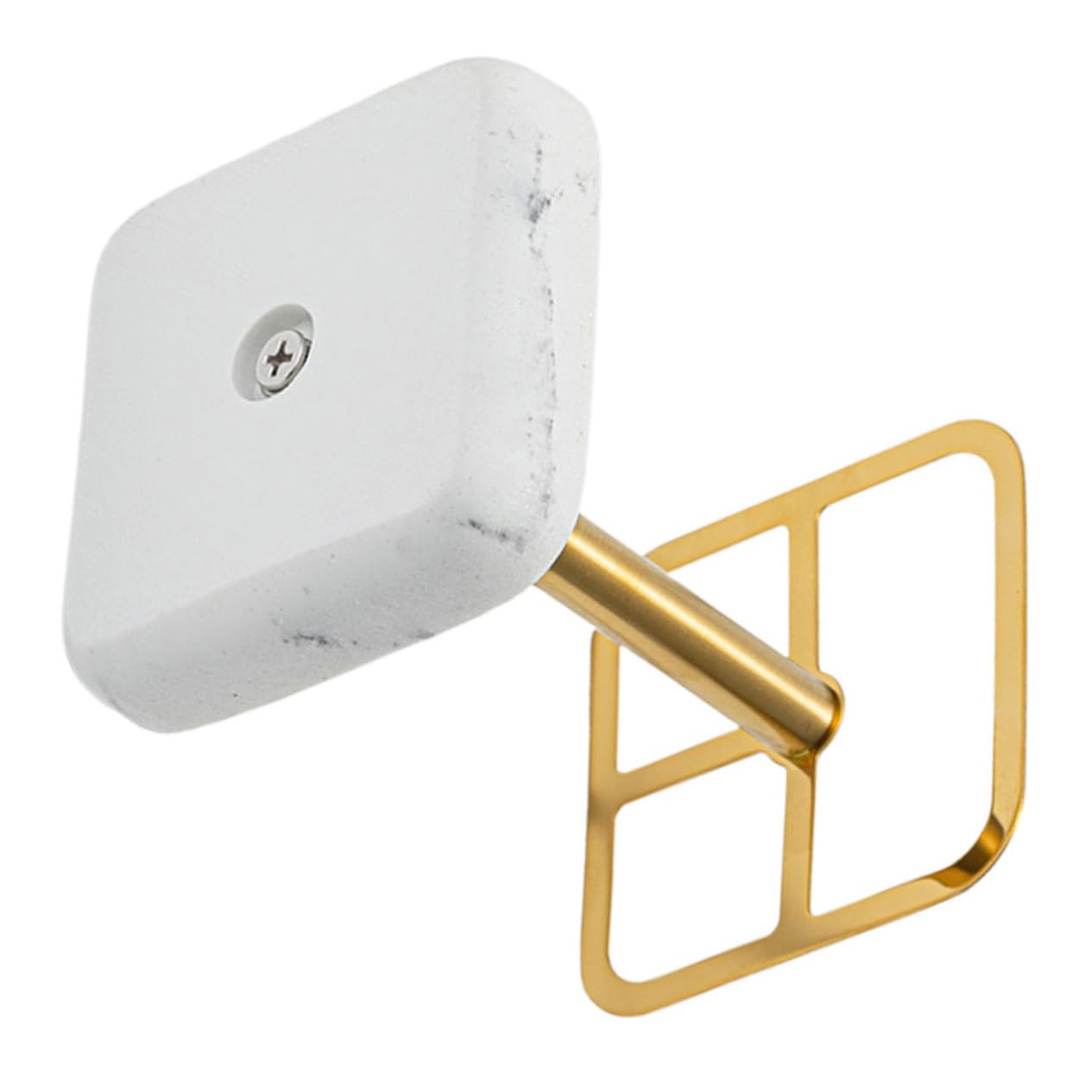Garneck 2 Porta Spazzolini Da Denti Per Il Bagno Porta Spazzolini Moderno in Metallo Spazzolato Elegante Decorazione Per Il Bagno