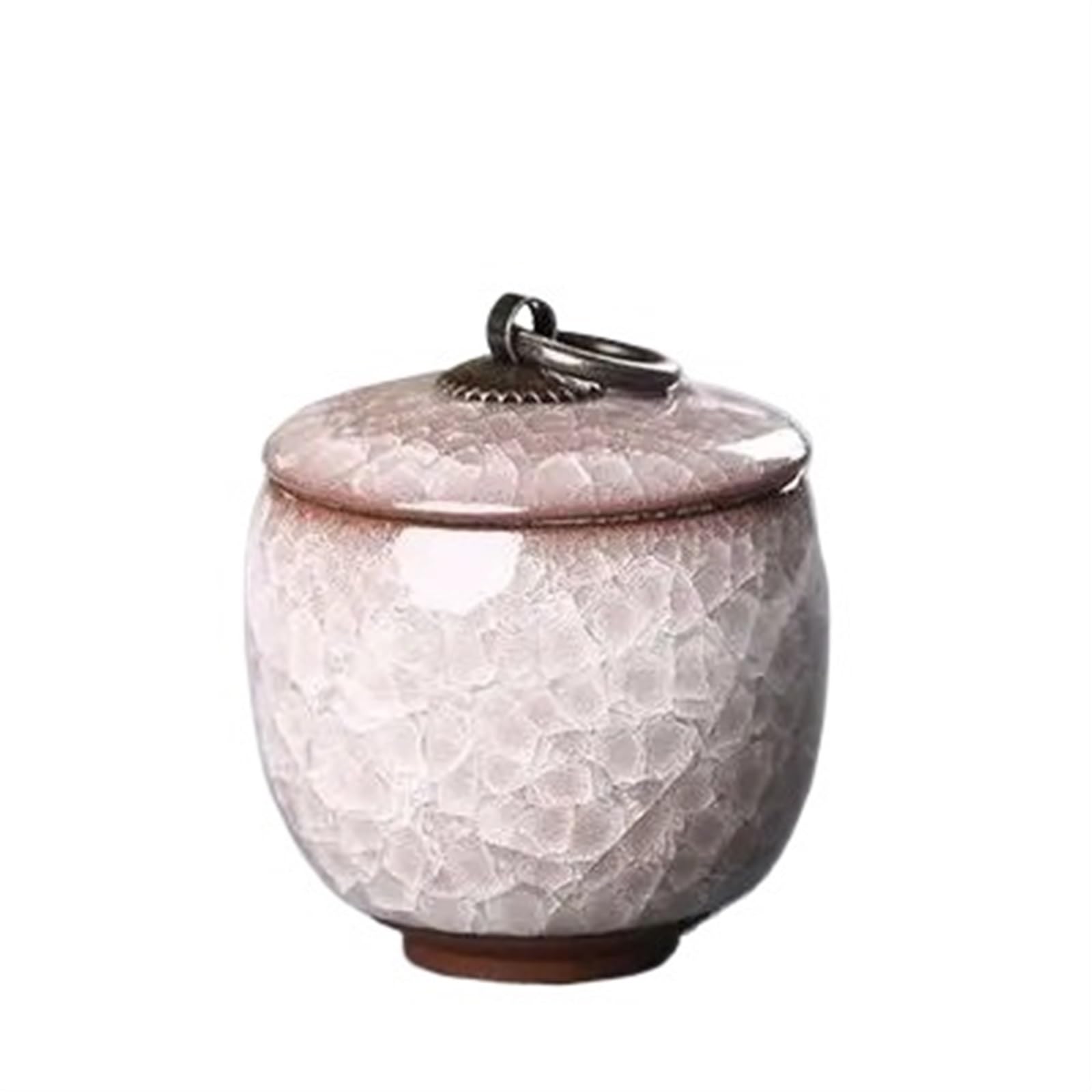 AYWTIUN tea storage jars Ceramic Tea Caddies Container Coffee Canister Porcelain Caddy Storage Box(7cm 6cm-07)