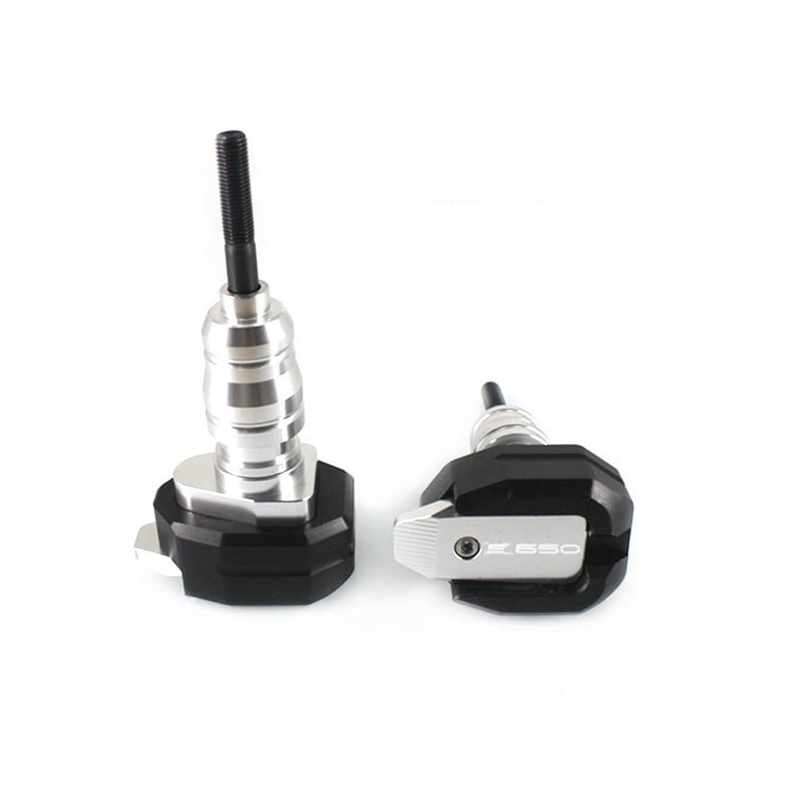 Frames For KAWASAKI Z650 Z900 Z900RS Z 650 900 2017 2022 Motorcycle Accessories Falling Protection Frame Slider Crash Pad (Color : Z650 Silver)