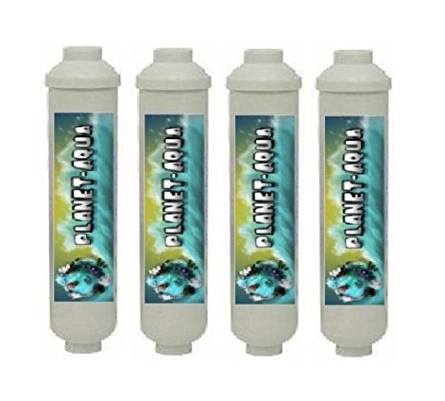 8 x Inline-Sedimentfilter / Ersatzfilter Patrone für Osmoseanlage Wasserfilter Umkehrosmose Trinkwasser Filterpatrone Kartusche Osmose Wasser Aquarium Fische Wasseraufbereitung Side by Side Kühlschrank Kühlschrankfilter Filteranlage Küchenfilter Trübungen