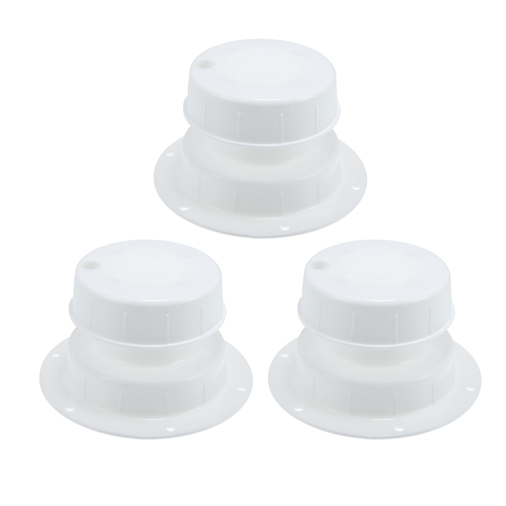Aluminum RV Sewer Vent Cap Replacement - Universal Fit For 1" To 2-3/8" Roof Pipes