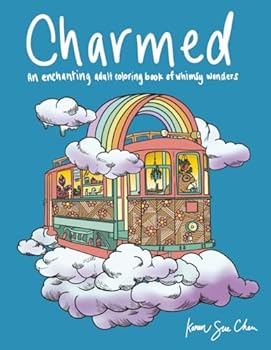 Paperback Charmed: An Enchanted Adult Coloring Book of Whimsy Wonders Book