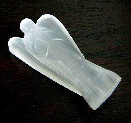 CRYSTALMIRACLE Exclusive Selenite Guardian Fairy Angel Crystal Healing Reiki FENG Shui Men Women Gift Psychic Energy Wellness Metaphysical Gemstone Health Wealth Love Aura Peace Meditation Spiritual CRYSTALMIRACLE Exclusive Selenite Guardian Fairy Angel Crystal Healing Reiki FENG Shui Men Women Gift Psychic Energy Wellness Metaphysical Gemstone Health Wealth Love Aura Peace Meditation Spiritual