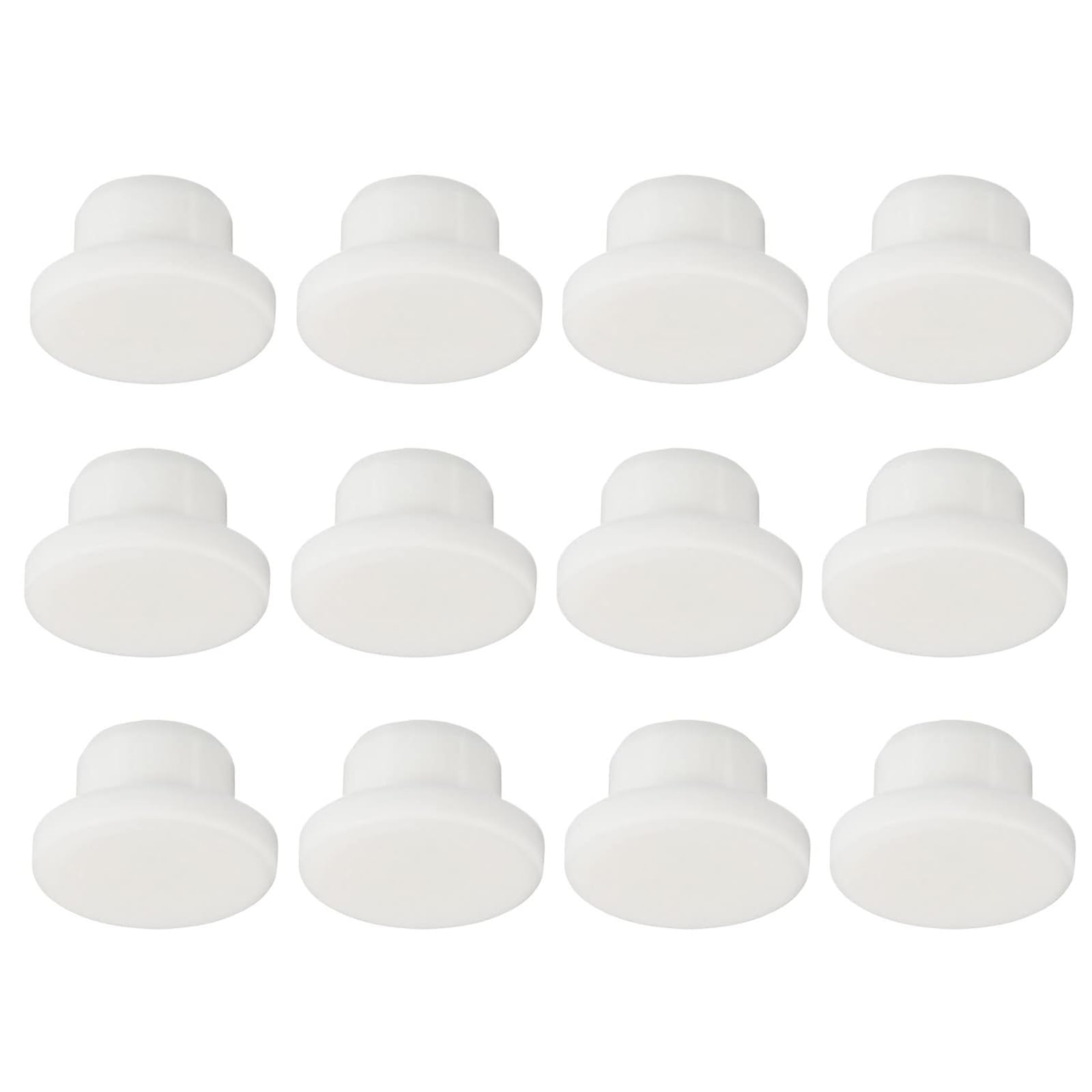TA-VIGOR 12Pcs Silicone Hole Plugs, 15mm Diameter Hole Stoppers