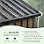 Breezz 8X10FT Outdoor Steel Storage Shed with Clear Window, Lockable Doors, Weather-Resistant Metal Tool Shed for Garden, Backyard, Patio, and Utility Storage.Brown