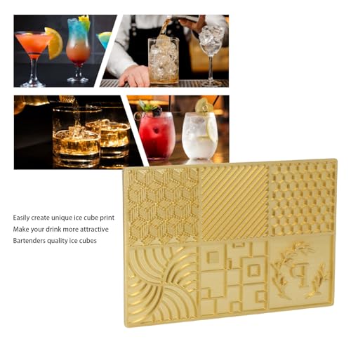 Bandeja de cubitos de hielo personalizada para elevar tus cócteles y whisky en casa 4