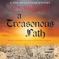 Diseño de la portada del título A Treasonous Path