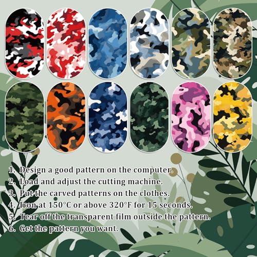 Vinyle transfert thermique textile Whaline feuille 24x30cm - 4