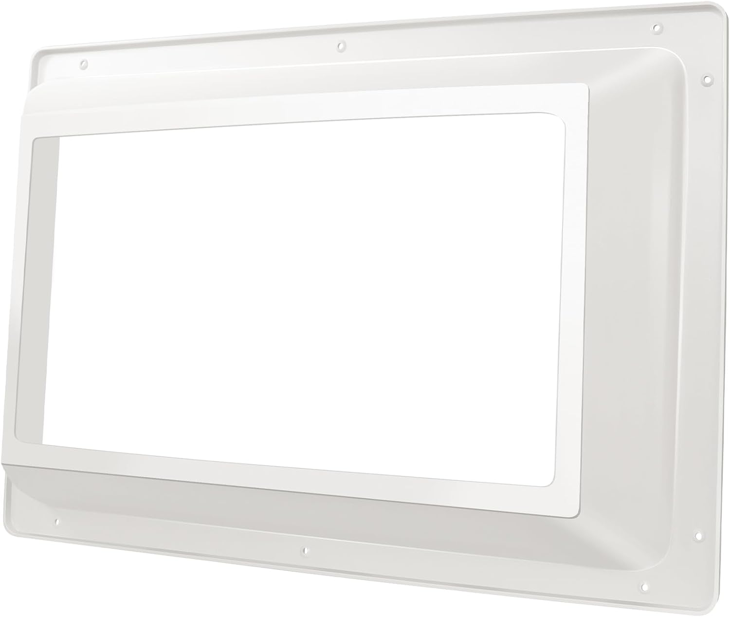 XMK RV Skylight Inner Dome, 14" x 22" x 4" RV Skylight Replacement Inner Dome with Clear Window for RV's Campers Food Trucks Shower Roof Opening, Include Screws