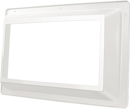 XMK RV Skylight Inner Dome,14" x 22"x 4",RV Skylight Replacement Inner Dome | RV Skylight Inner Dome with Clear Window for RVs Campers Food Trucks Shower Roof Opening, Include 304 Stainless Steel Screws