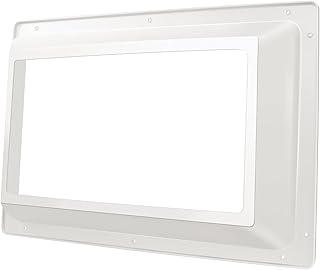 XMK RV Skylight Inner Dome, 14" x 22" x 4" RV Skylight Replacement Inner Dome with Clear Window for RV's Campers Food Trucks Shower Roof Opening, Include Screws