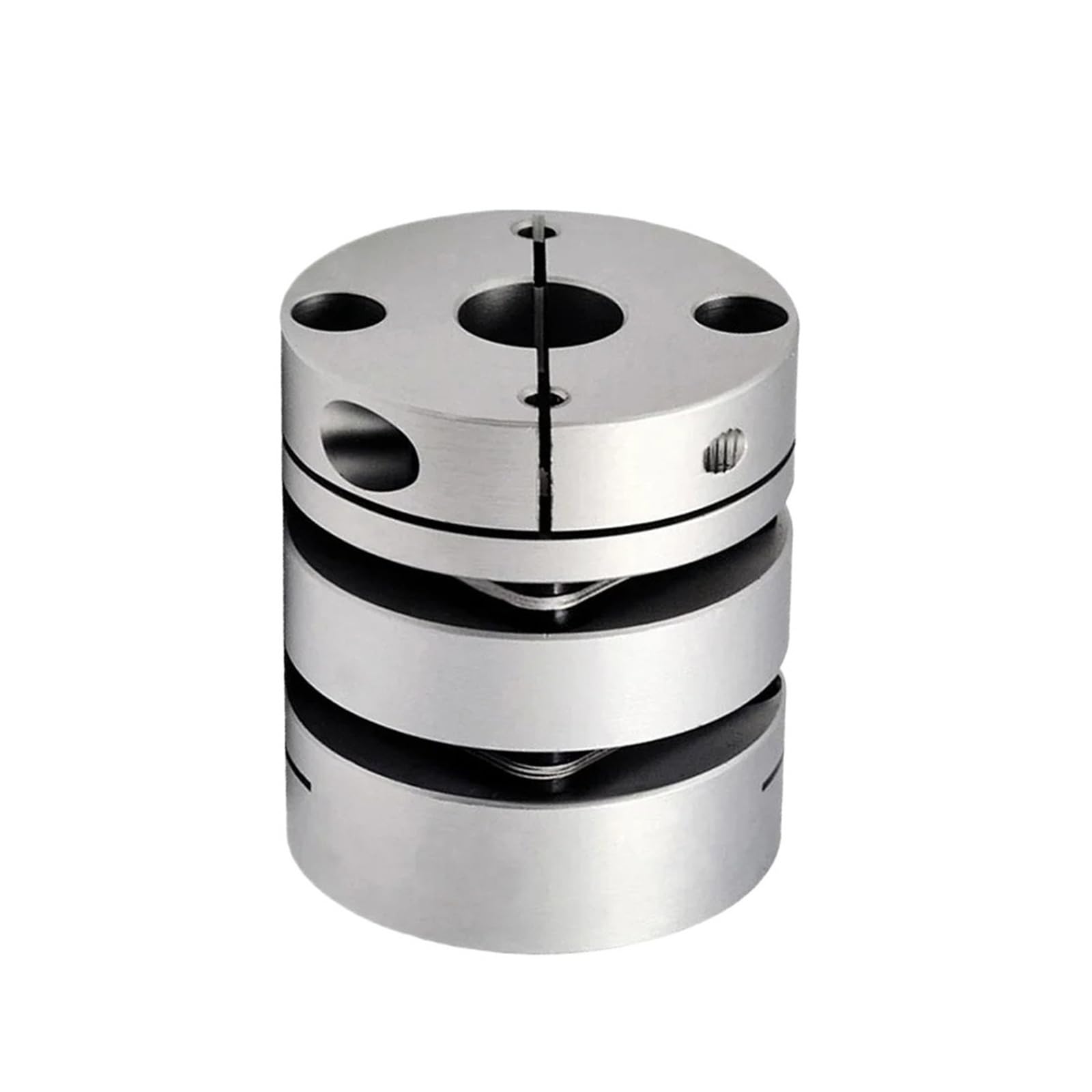 Acoplamiento de diafragma de aleación de aluminio, conector elástico D34mm L45mm 1 pieza(12X12)