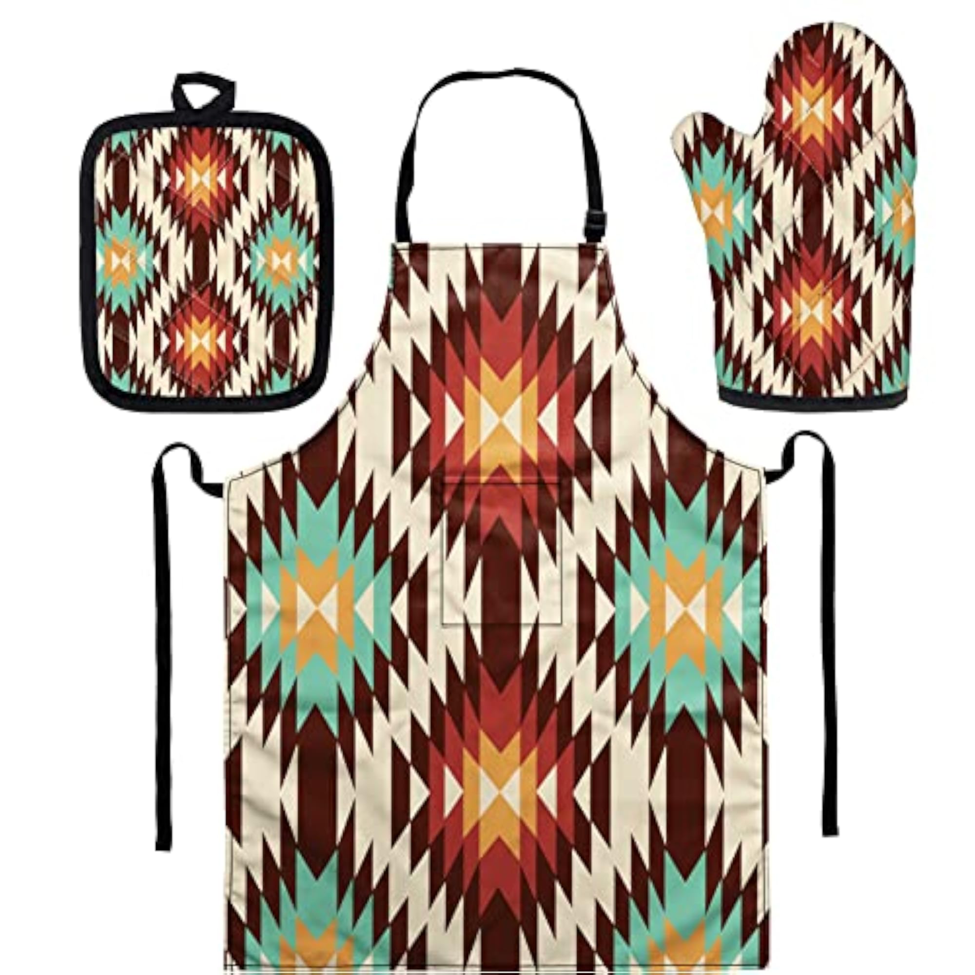 Cute Sloth Print Apron with Pocket for Women
