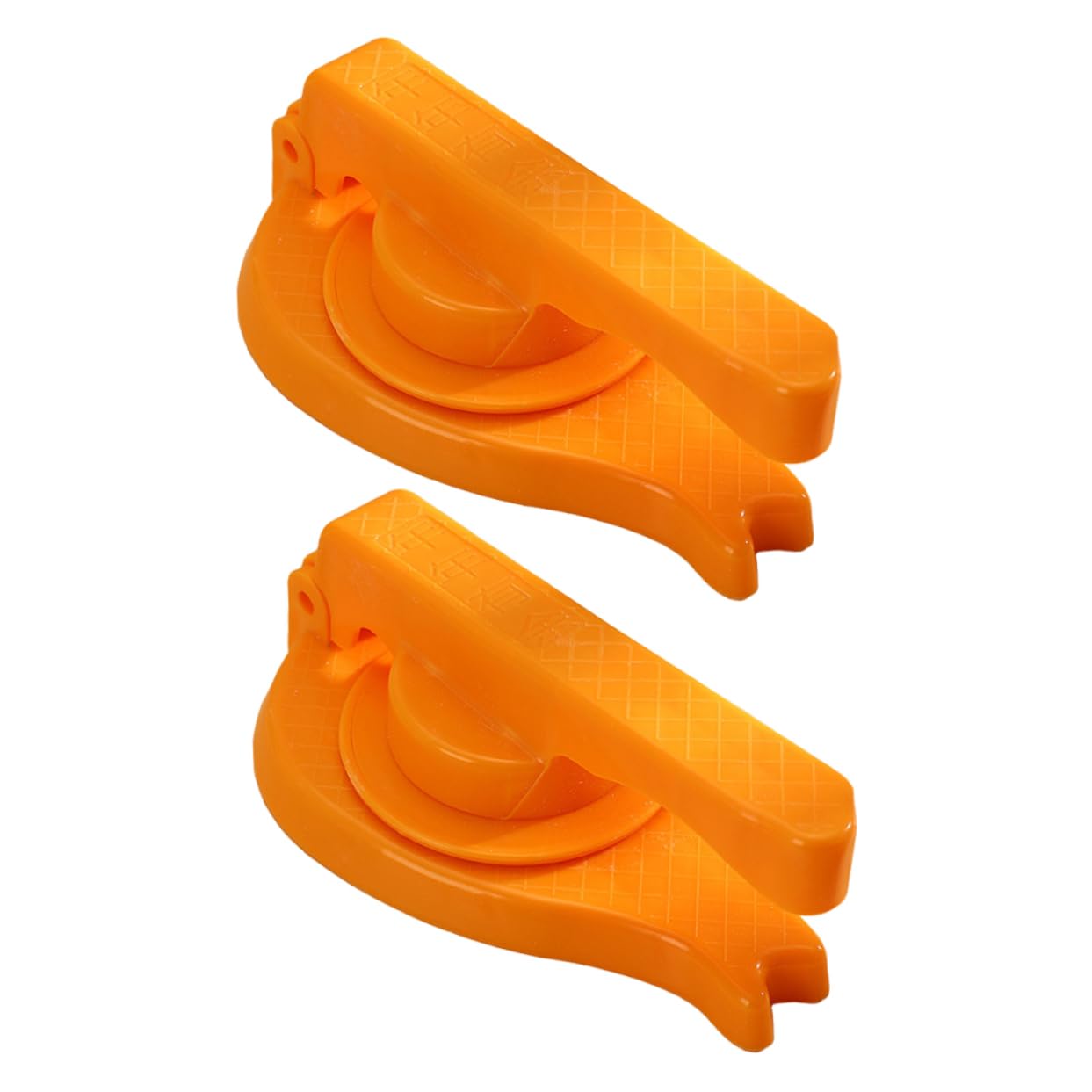 MOLUCKFU Dumpling Skin Presser Set 2pcs Plastic Dough Pressing Tool Efficient Dumpling Wrapper Maker