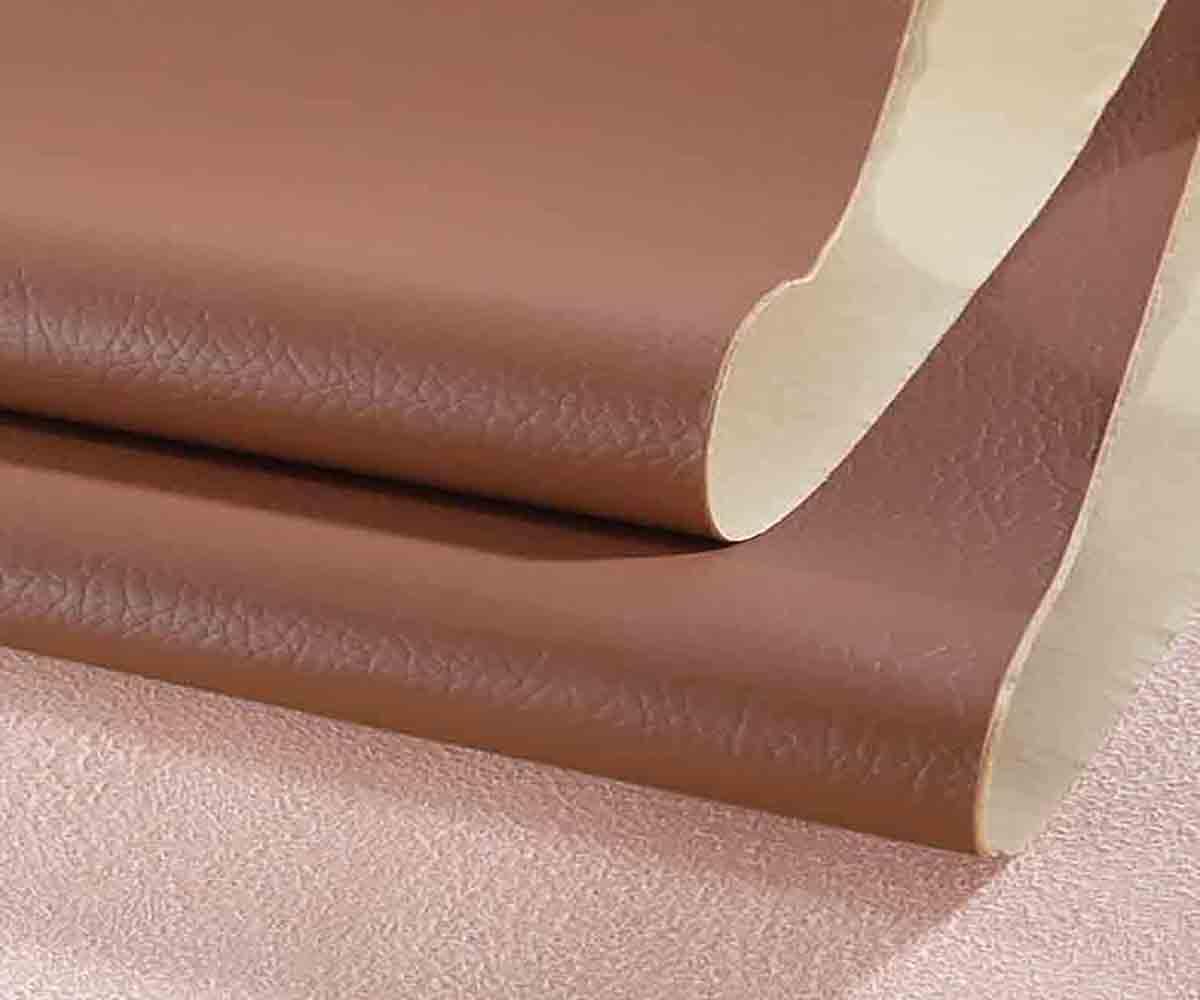 Parche de reparación de PU autoadhesivo, cinta gruesa de PU for despegar y pegar de 0,7 mm(Brown,19x50 in)