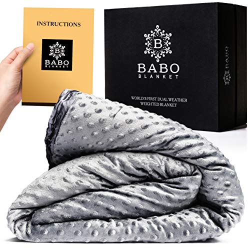 BABO Cooling Weighted Blanket Adult 15 lbs