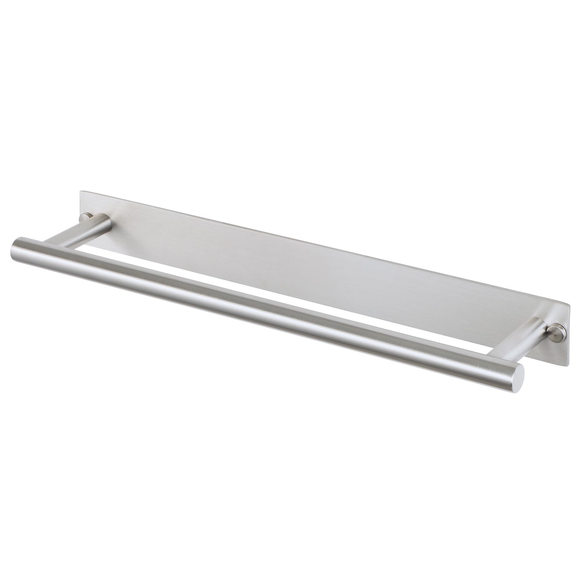 Alise Bath Towel Bars, 16 Inch Towel Hanger Towel Racks for Bathroom, SUS304 Stainless Steel Hand Towel Holder, Wall Mount with Self-Adhesive or Drilling, Nickel