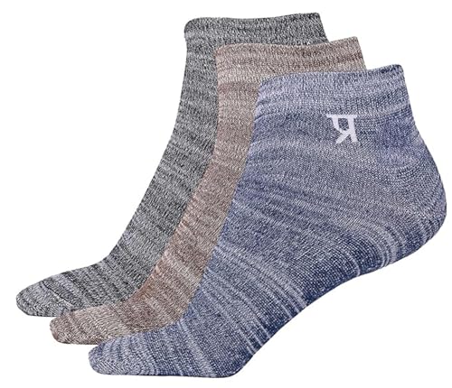 Image of PRASTHAN Sports Unisex Nylon Cotton Ankle Length Socks Made With Breathable Anti Odour & Moisture Absorbent Combed Cotton with a Extra Durable.