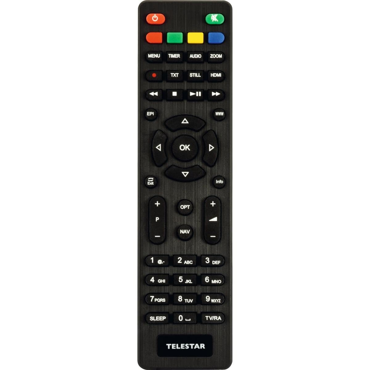 TELESTAR digiHD TT 7 IR – DVB-T2 & DVB-C Combo-Receiver (Kabelreceiver und DVB-T2 Receiver in einem, Aufnahmefunktion, Mediaplayer) – Schwarz