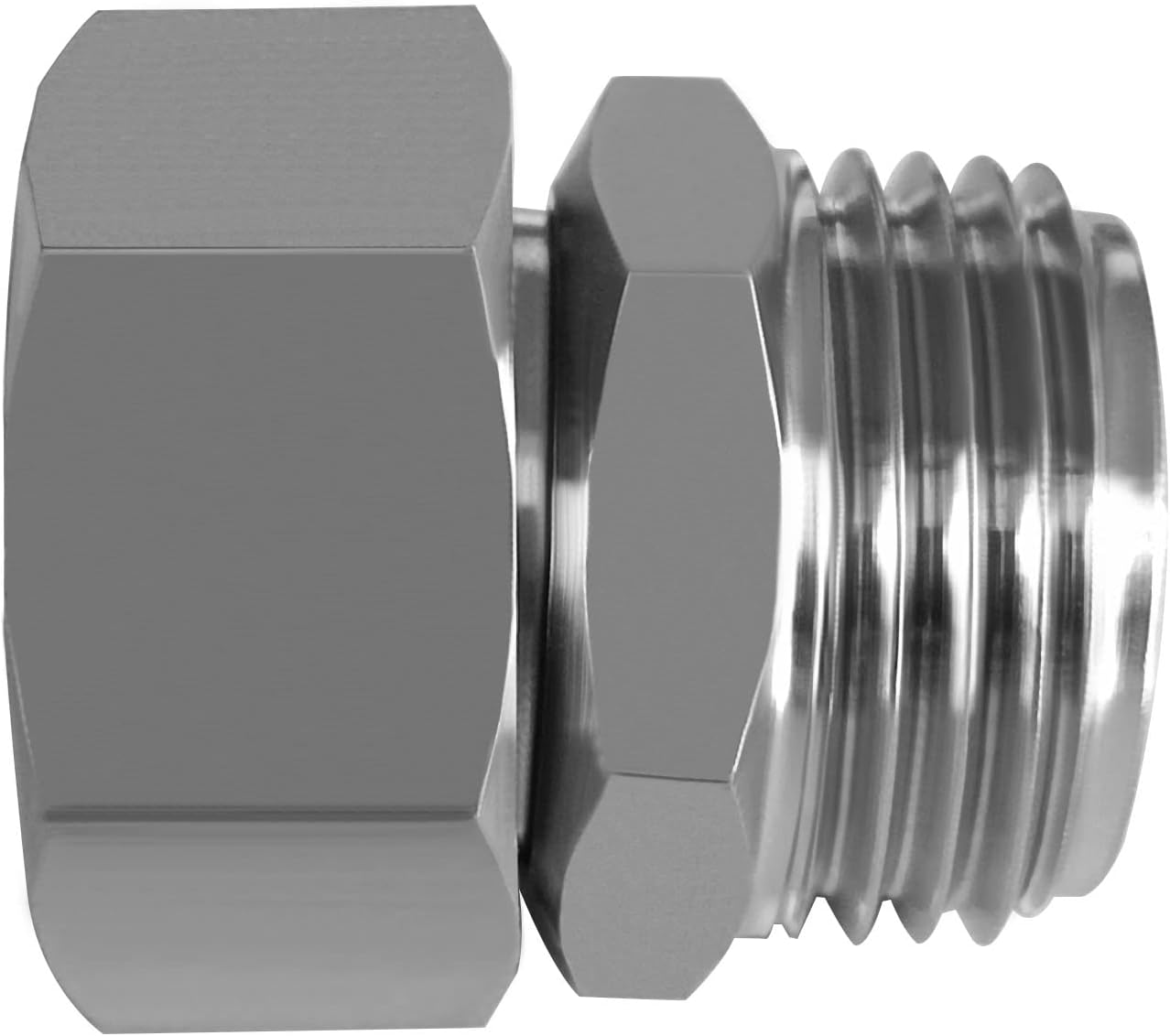 Beduan Stainless Garden Hose Adapter with Dual Swivel 3/4