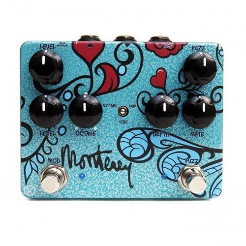 Amazon | Keeley Monterey Rotary Fuzz Vibe - Analog Multi-effects