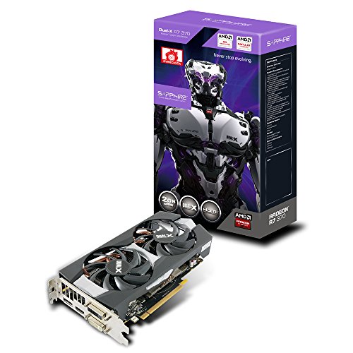 Sapphire Radeon R7 370 Scheda Video da 2 GB, Nero