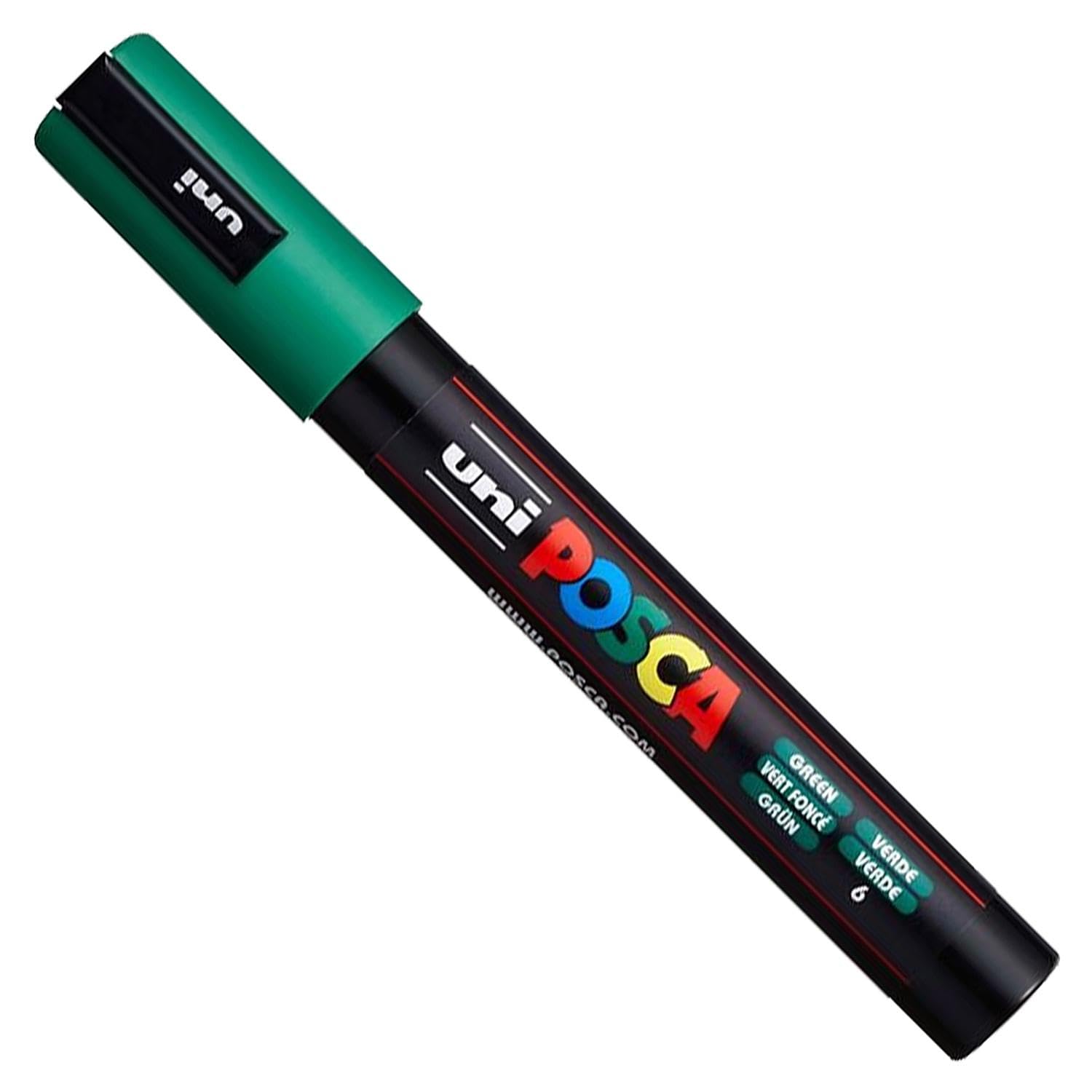 Posca - PC-5M - Boya Kalemi Sanat Kalemleri - 1,8-2,5mm - 8'li Temel Set Hediye Kutusu