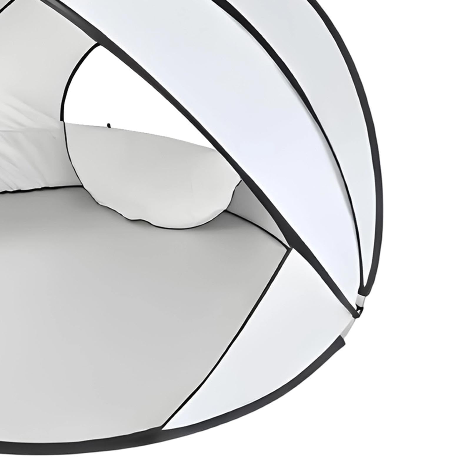 Strandzelt, Sonnenschutz, 130 x 130 x 100 cm, sofort aufgebaut, faltbar, Sommer-Campinghütte, für 2–3 Personen, Wandern, Angeln, Abenteuer, Garten, Rasen, Park, Hinterhof
