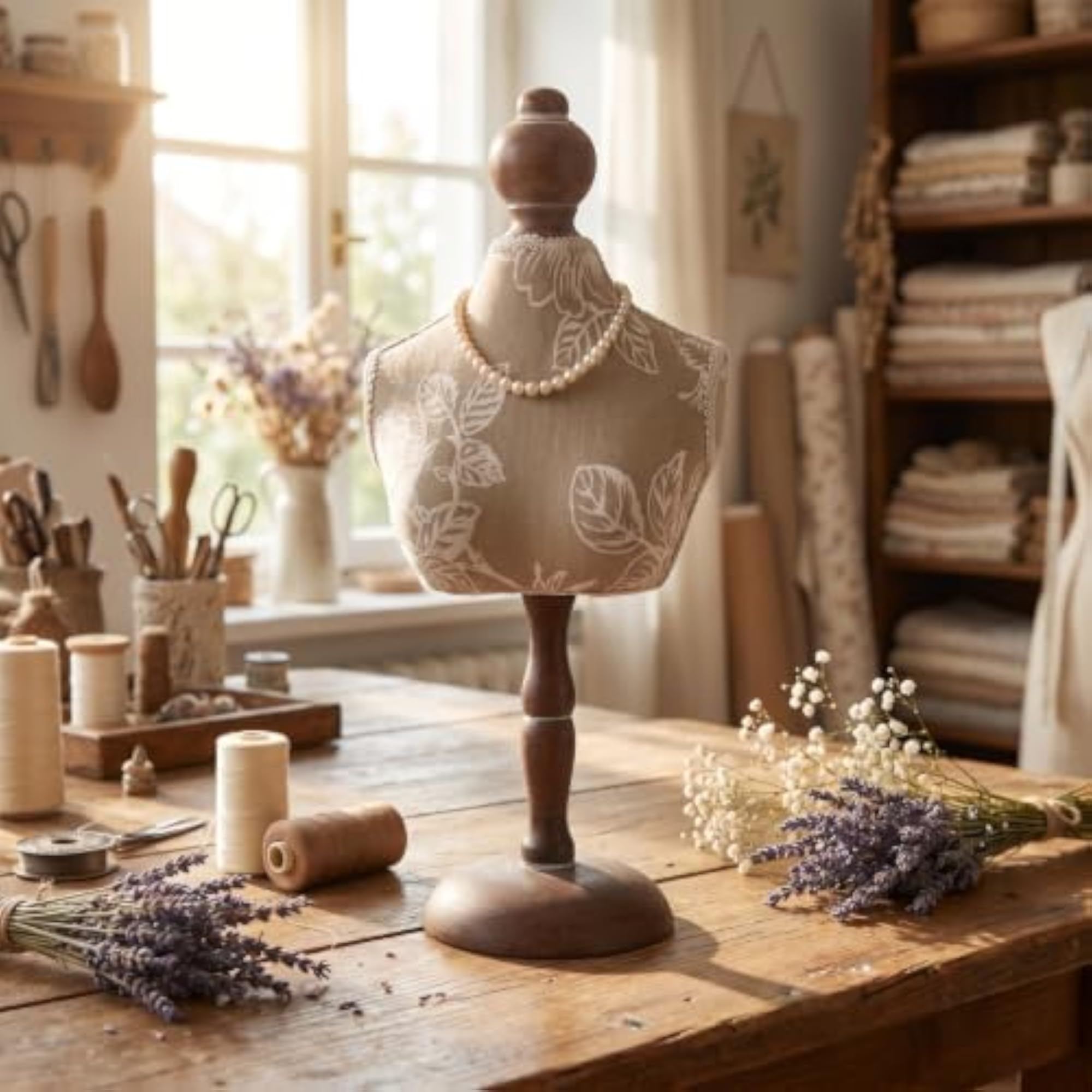 Mannequin Jewelry Display Stand for Necklaces