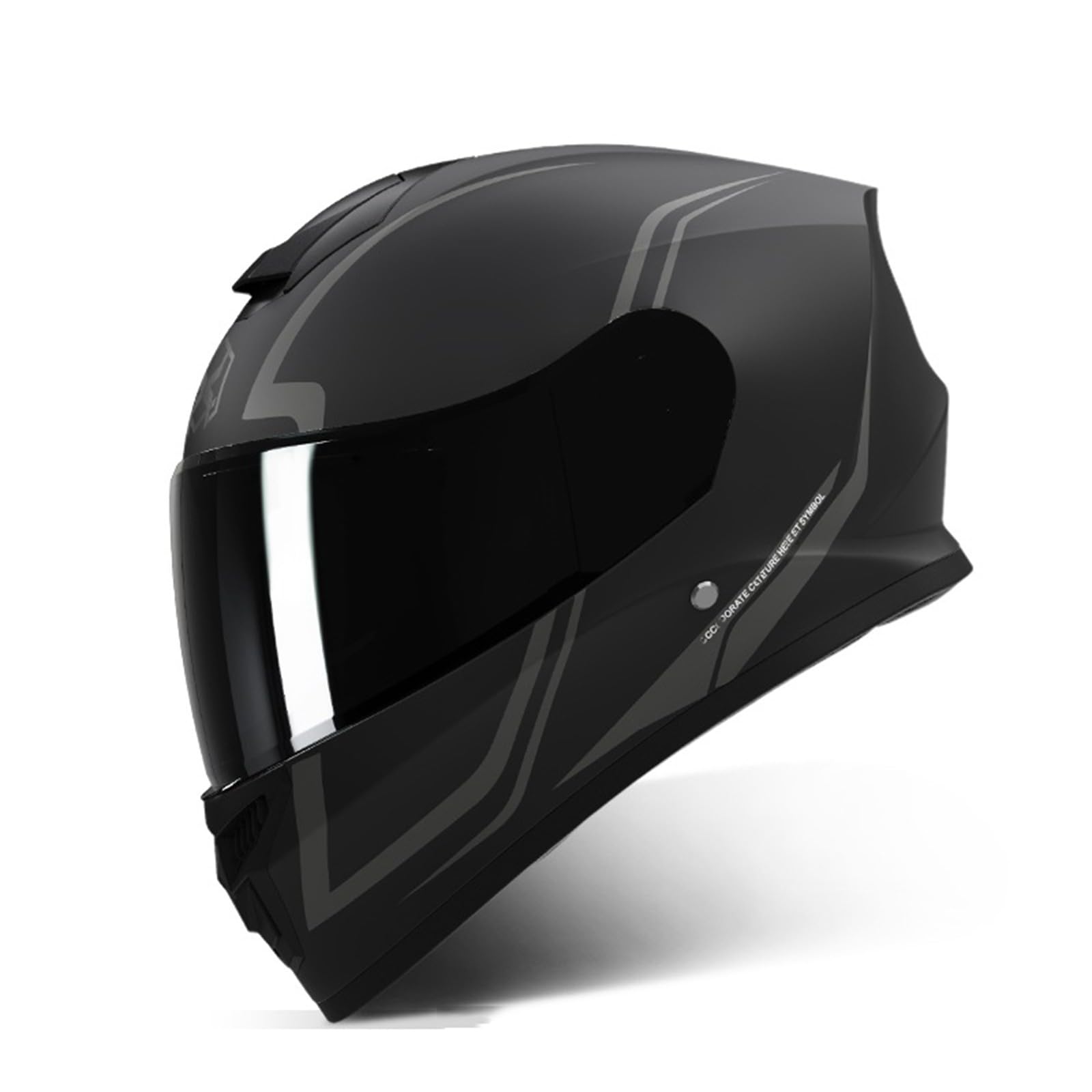 Cascos De Moto Cascos Abatibles Casco Protector Casco Modular De Calle con Doble Visera Casco Homologado ECE para Adultos Hombres Mujeres A,54-61CM