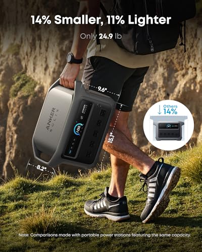 Anker SOLIX C1000 Gen2 Power Station with Alternator Charger, 1024Wh, 2000W - image 6