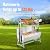 Rotisserie Grill With Windscreen Electric BBQ Whole Pig Lamb Spit Grill Stainless Steel Rotisserie Roaster w/ 50W 198 Lbs Capacity Electric Motor Roaster With Lockable Wheels for Camping Outdoor