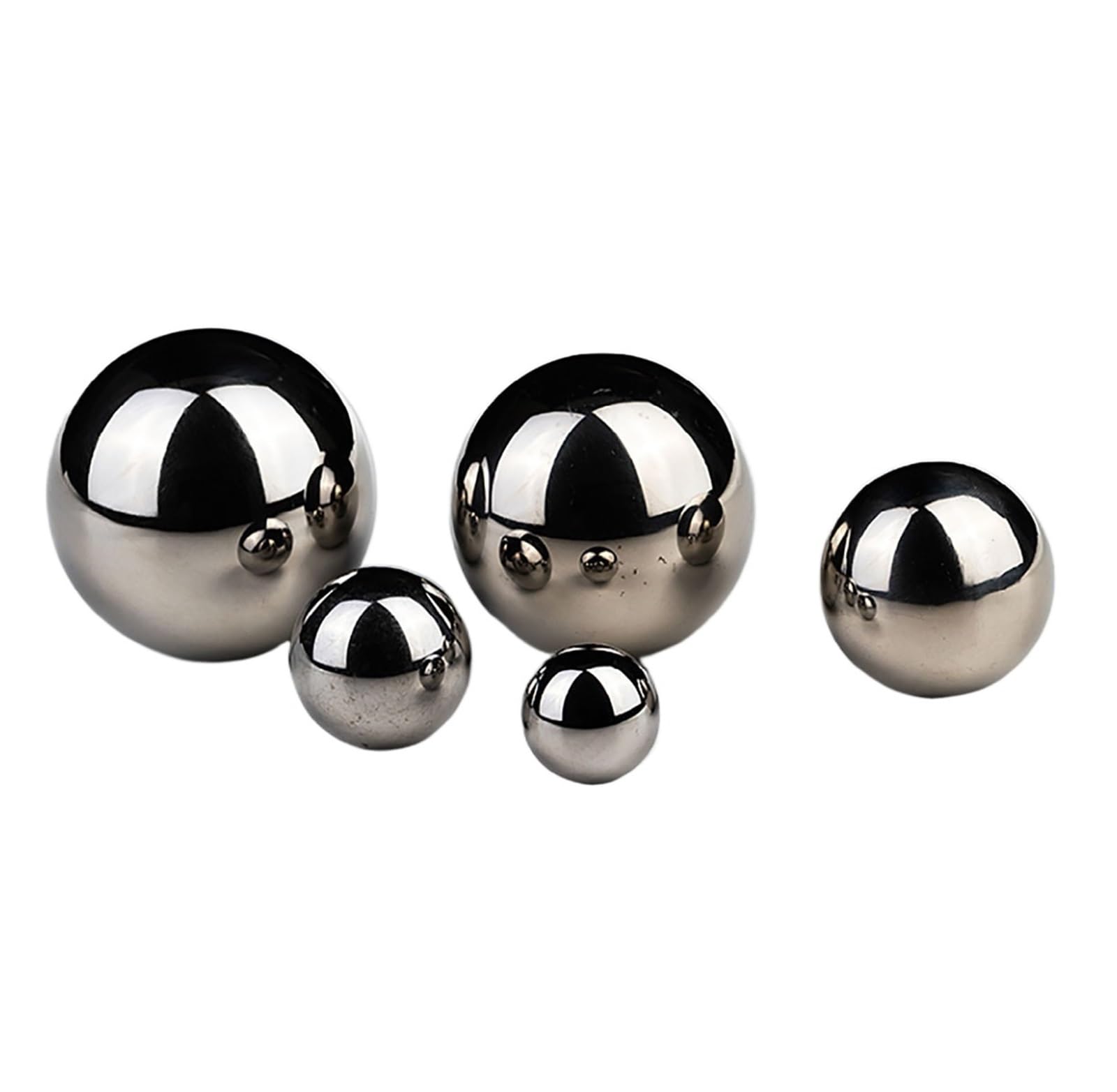 Bola de acero inoxidable 1 Uds. Bola de acero inoxidable sólida 440C diámetro 20.638mm 25,4mm 30mm 40mm 50mm 60mm cuentas redondas lisas(45mm)