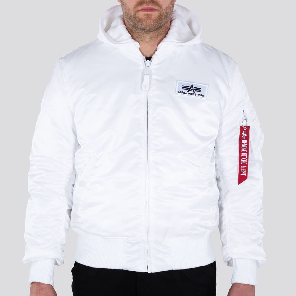 ALPHA INDUSTRIES Ma-1 Zh Back Print Chaqueta Hombre (Pack de 1)