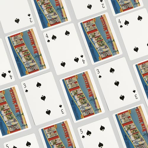 Baraja Greetings from Santa Fe, 52 cartas póker miniatura 4