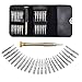 1 Pcs Juegos de Destornilladores de Precisión, Destornilladores Set 25 en 1, Mini Destornilladores para Smartphone, PC, portátil, Laptop, Reloj, Gafas, Destornillador Gafas