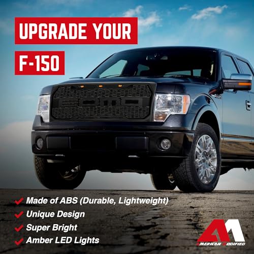 image for AM AMERICAN MODIFIED AMERICAN MODIFIED Front Grille Compatible with 20